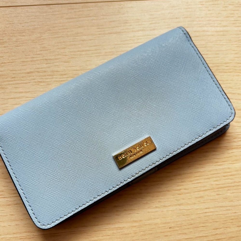 Henri Bendel Light Blue Wallet